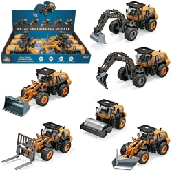 Pojazdy budowlane metal ze światłem i dźwiękiem - Trifox