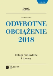 eBook Odwrotne obciążenie 2018. Usługi budowlane i towary - Praca zbiorowa