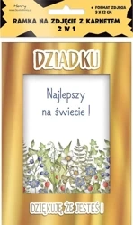 Karnet ramka Dziadek Las - Henry