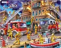Układanka Strażacy w akcji 45 elementów - Larsen