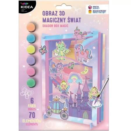 Obraz 3D magiczny świat KIDEA - DERFORM
