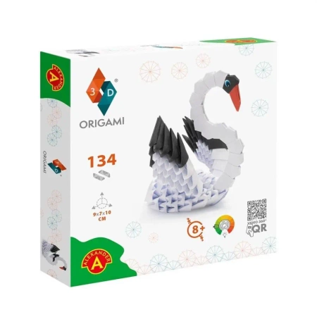 Origami 3D - Łabędź ALEX - Alexander