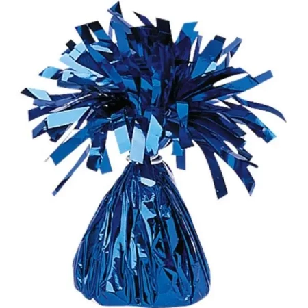Ciężarek do balonów foliowych niebieski 170g - Amscan