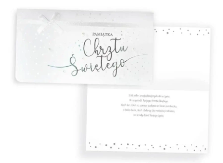 Karnet. Chrzest PM-225 - Passion Cards