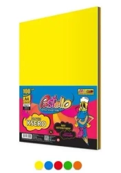 Papier ksero A4 80g 5 kolorów 100 arkuszy - Alfa Pastello