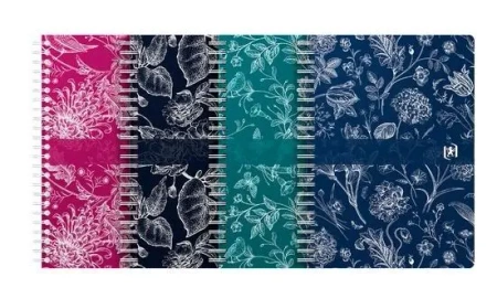 Kołozeszyt A5/60K linia Romance (5szt) OXFORD