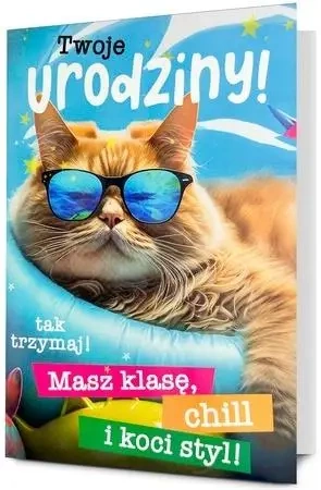 Karnet B6 Urodziny - Pan Dragon