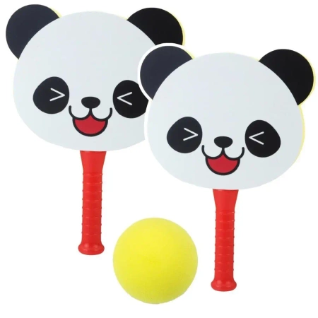 Paletki piankowe panda - Leantoys