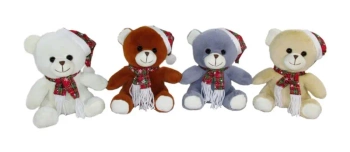 Miś świąteczny 15cm MIX - Sun-Day