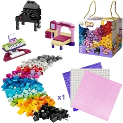 Klocki 520 elementów + podstawa - Trifox