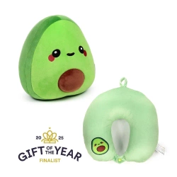 Poduszka podróżna z zabawką 2w1 Awokado CUSH422 - PUCKATOR EUROPEAN DISTRIBUTION CENTRE