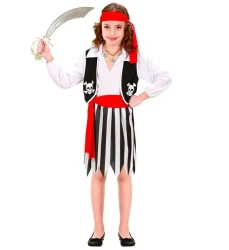 Strój Piratki rozm. 128 - Widmann