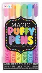 Flamastry z Efektem 3D Magicznie Puchnące 6szt - ooly