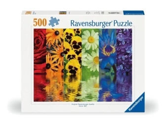 Puzzle 2D: Kwiaty 500el - Ravensburger