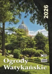 Kalendarz 2026 ścienny Ogrody Watykańskie - praca zbiorowa