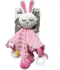 Miluś różowy zając 25cm - Tulilo