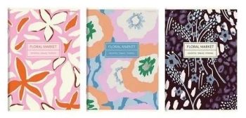 Zeszyt B5/80K kratka Floradelic (5szt) TOP2000 - Top 2000