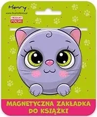 Zakładka magnetyczna Kulka Kotek - Henry