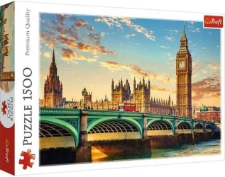 Puzzle 1500 Londyn, Wielka Brytania TREFL
