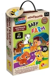 Montessori Baby Dziecięca farma - Lisciani