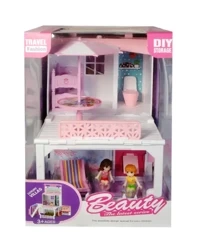 Domek villa piętrowa dla mini laleczek - SWEDE