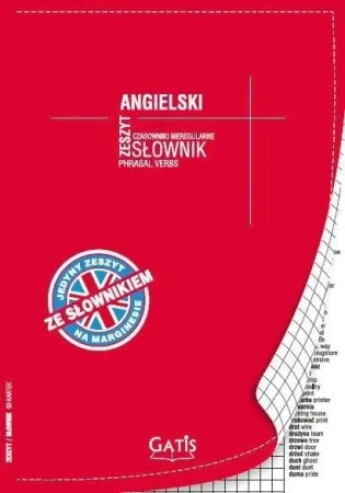 Zeszyt-słownik A5/60K kratka Język angielski - Gatis