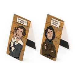 Zakładka magnetyczna - Mickiewicz vs Słowacki - Molom