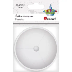 Żyłka silikonowa elastyczna 0,5mm 20m - Titanum