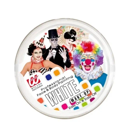 Farba do makijażu biała - Widmann
