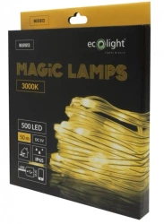 Magiczne lampki 500 led 3000K 50m DC5V - Eco Light