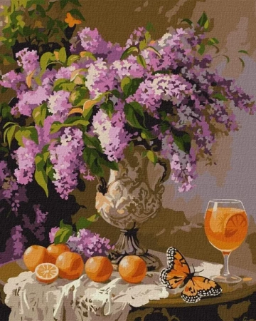 Malowanie po numerach - Lawendowy aromat 40x50cm - Ideyka