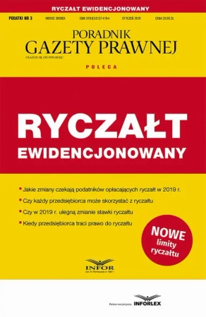 eBook Ryczałt ewidencjonowany - Opracowanie zbiorowe