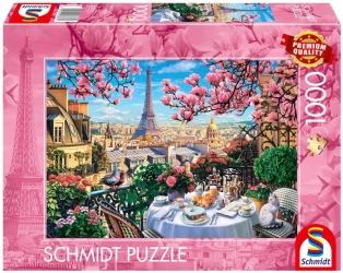 Puzzle PQ 1000 Śniadanie w Paryżu - Schmidt