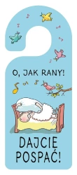 Zawieszka na klamkę Dajcie pospać - Henry