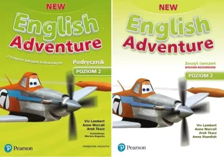 New English Adventure 2 Podręcznik Zeszyt ćwiczeń - Viv Lambert, Anne Worrall, Arek Tkacz, Anna Stand
