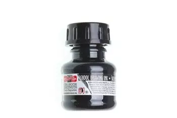 Tusz kreślarski czarny 20g (20szt) - Koh-I-Noor