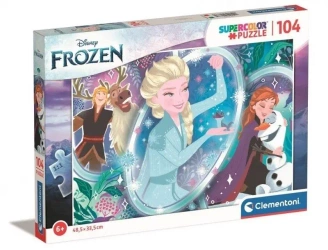 Puzzle 104 Super Kolor Frozen 2 - Clementoni