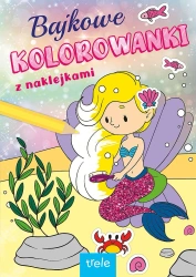 Bajkowe kolorowanki. Księżniczki - Opracowanie zbiorowe