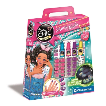 Crazy chic fluo paznokcie 18113 - Clementoni