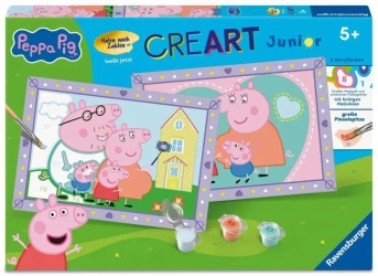 Creart dla dzieci Junior: Świnka Peppa - Ravensburger