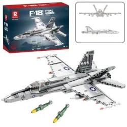 Klocki konstrukcyjne myśliwiec F-16 Fighting - Leantoys