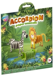 Zestaw do złożenia zwierzątek z papieru Dżungla - Grafix