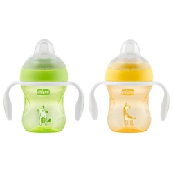 Kubek treningowy z miękkim ustnikiem 200ml mix - Chicco