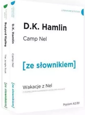 Pakiet: Księga dżungli/Wakacje z Nel - Ruduyard Kipling, D.K. Hamlin