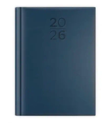 Kalendarz 2026 A5 dzienny print niebieski - Edycja Świętego Pawła