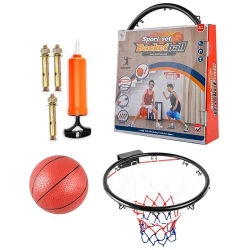 Zestaw do koszykówki metalowa obręcz - Trifox