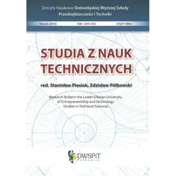 Studia z nauk technicznych Zeszyt 4 - PRACA ZBIOROWA