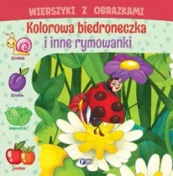 Wierszyki z obrazkami: kolorowa biedroneczka.. - praca zbiorowa