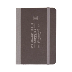 Dziennik kieszonkowy Standard Issue Black - Designworks Ink