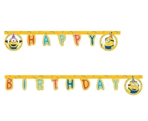 Banner Minions 2 The Rise of Gru - Happy Birthday - Godan